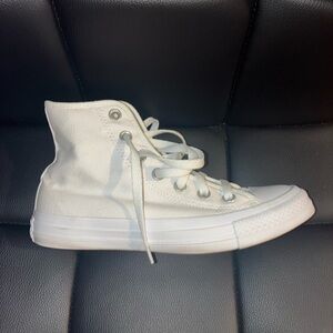 White High-Top Converse